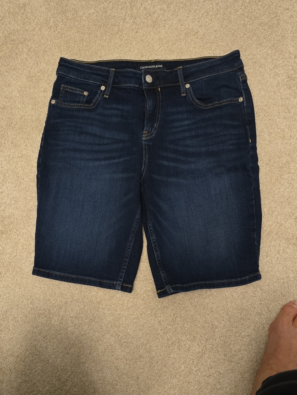 CALVIN KLEIN Jeans Women's Dark Indigo Denim Shorts